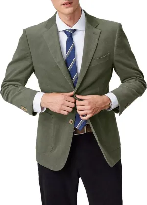 Mens Blazer Peak Lapel Suit Jacket Tweed Herringbone Sports Jackets for Men Slim Fit Business Casual Sports Coat