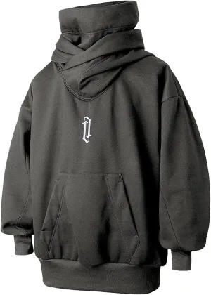Men's Long Sleeve Fleece Hoodie Lightweight Hip Hop Soft Cotton Pullover Unisex Casual Hooded Sweatshirts
