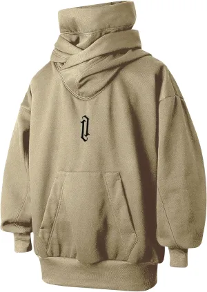 Men's Long Sleeve Fleece Hoodie Lightweight Hip Hop Soft Cotton Pullover Unisex Casual Hooded Sweatshirts