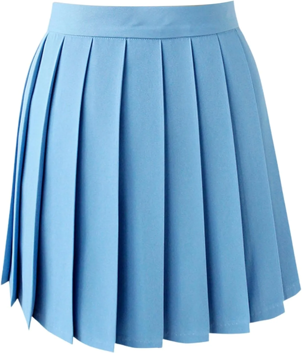 Midi Dresses for Women High Waisted Pleated Tennis Skirt School A-Line Skater Skirts with Lining Shorts