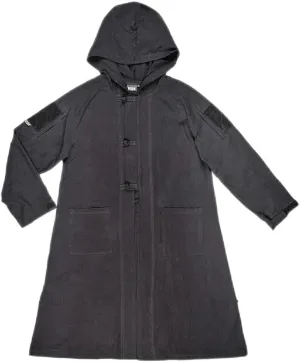 Military Combat Suit, Mens Tactical Long Coat Cloak with Hood, Army Uniforms for Outdoor Hunting Training Camping