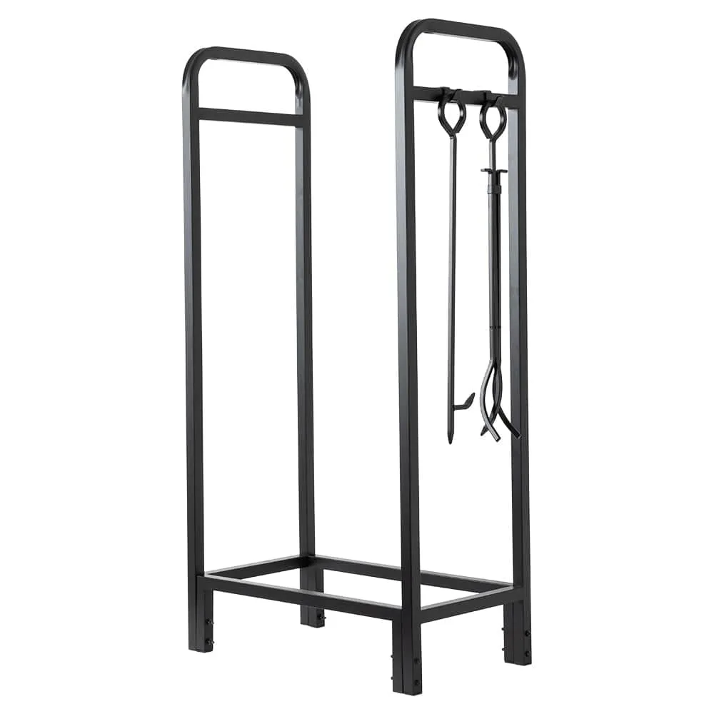 Modern Ember Sierra Mills 24-in Log Rack with Cover
