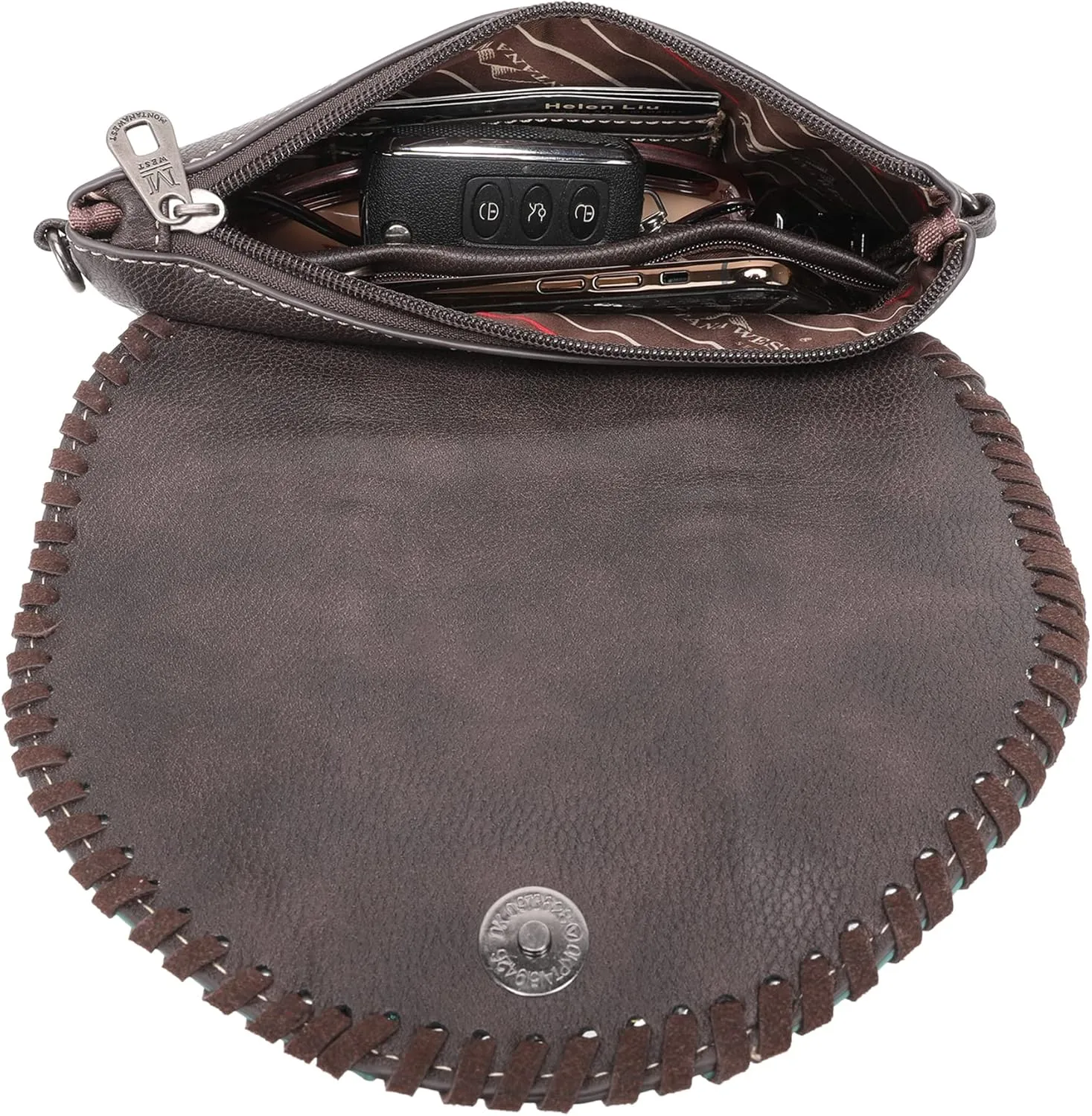 Montana West Crossbody Bags for Women Western Clutch Purses Cross Body Bag with Removable Strap
