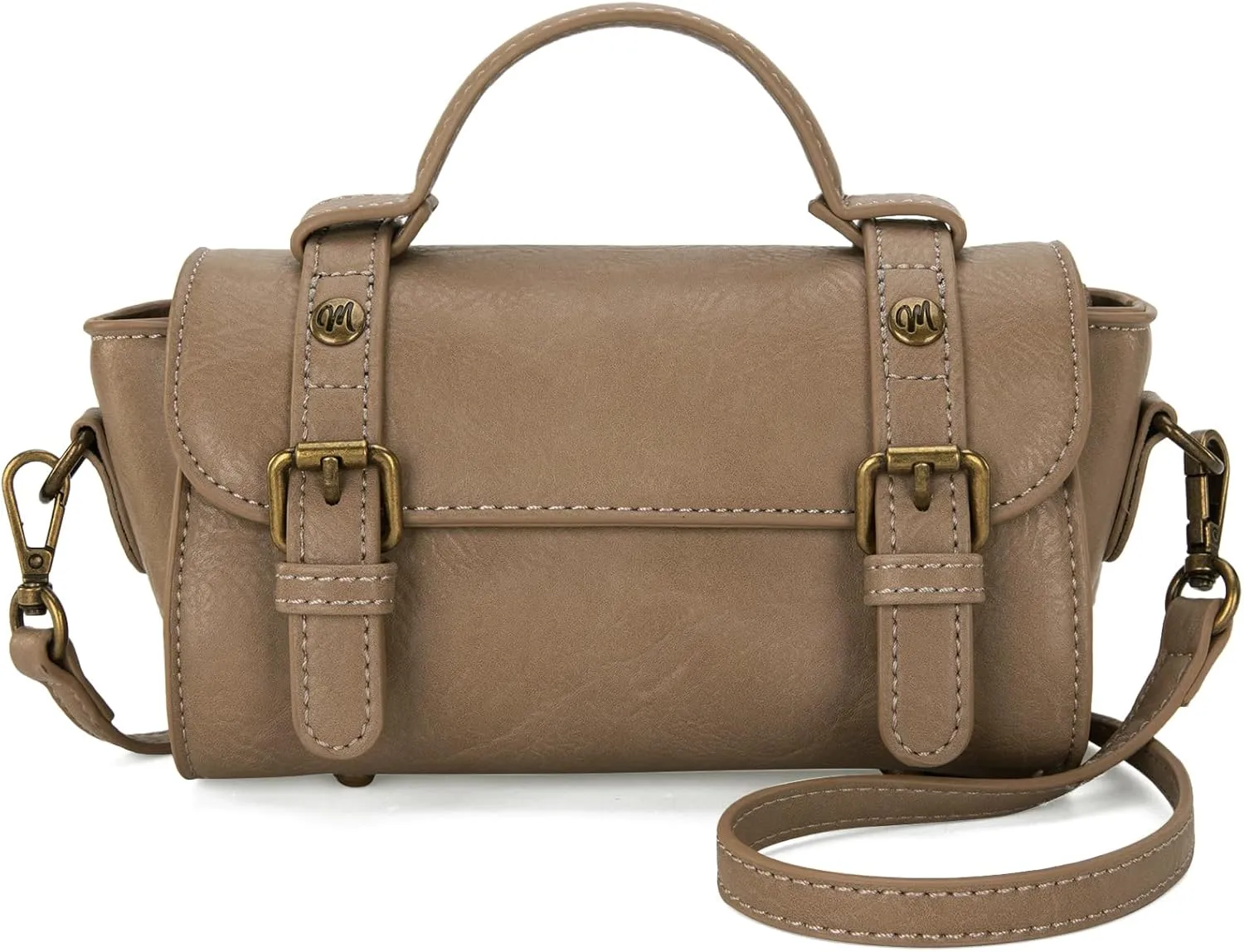 Montana West Small Satchel Bag Messenger Purses Vintage Crossbody Bag for Women