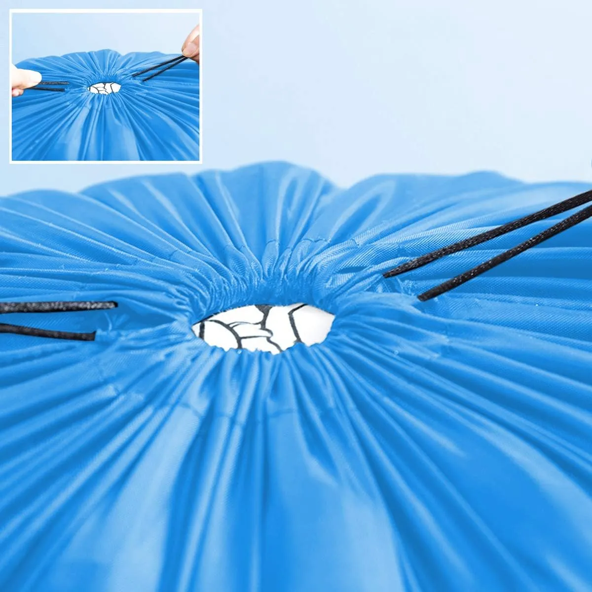 Multipurpose Extra Large Laundry Bag Storage Bag (43"x55", Blue)
