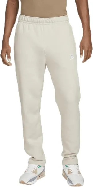 Nike Sportswear Club Fleece Men's Pants (Light Bone/Light Bone/White, BV2707-072) Size X-Large