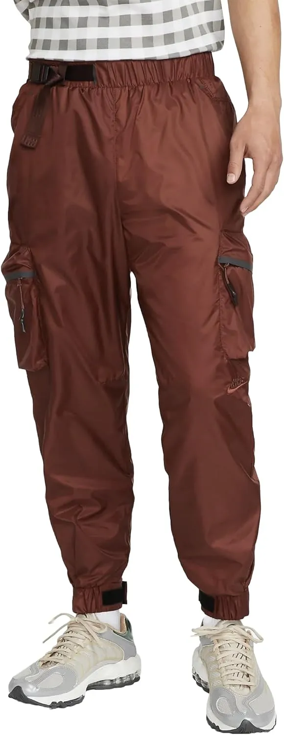 Nike Sportswear Repel Tech Pack Men's Lined Woven Trousers Pants, Dark Pony/Earth/Dark Pony/Dark Pony, 2XL