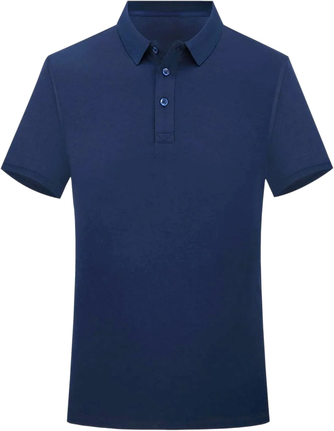 Polo Shirts Short Sleeve Polo Tees Slim Fit Solid Stretch Golf Shirt