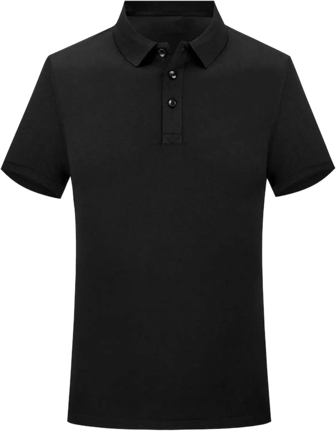 Polo Shirts Short Sleeve Polo Tees Slim Fit Solid Stretch Golf Shirt