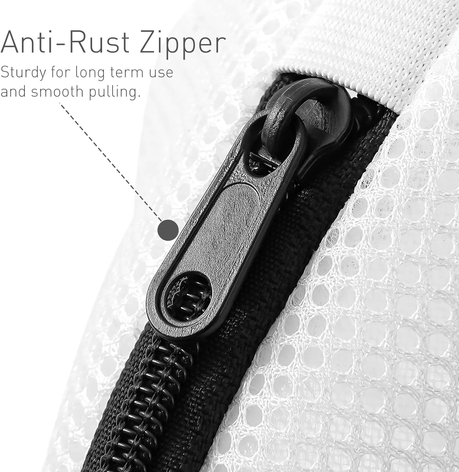 Premium Laundry Mesh Bag for Shoes or Sneaker, Multi Protection Wash Laundry Net With Durable Zipper Laundry Bag for Travel - 2 Set14x7.8x7.8 Inches