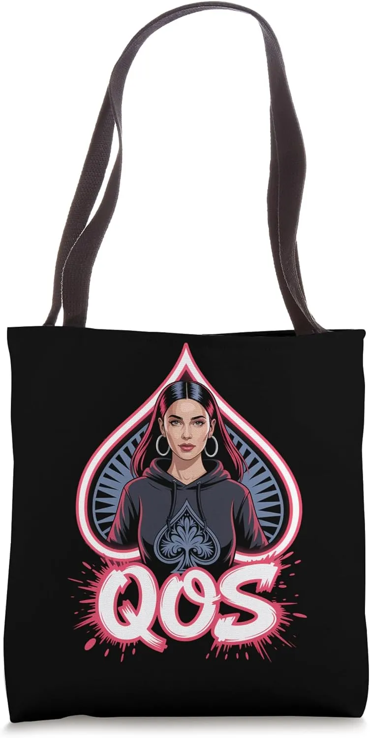 QOS Queen Of Spades Tote Bag