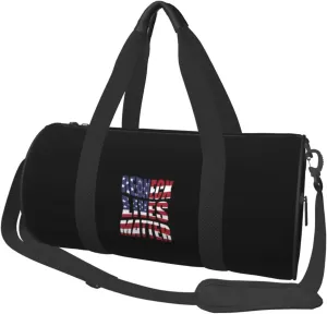 Redneck Lives Matter Convertible Garment Bag with Shoulder Strap, Carry on Garment Duffel Bag for Men Women - Rolling Foldable for Travel Luggage Bags (Black)