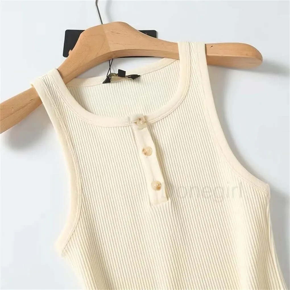 Rfmfkkg Tank For Women Solid Sleeveless Ribbed Knit Vest Top Cropped Knit Crop Casual Camisole