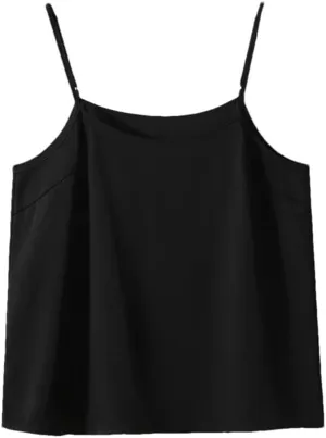 Rfmfkkg Women Silk Camisole Sleeveless V Neck Solid Spaghetti Straps Camis Tank Tops