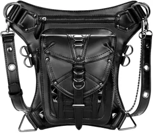 Ro Rox Festival Hip Holster Bag Backpack Briar Faux Leather Gothic