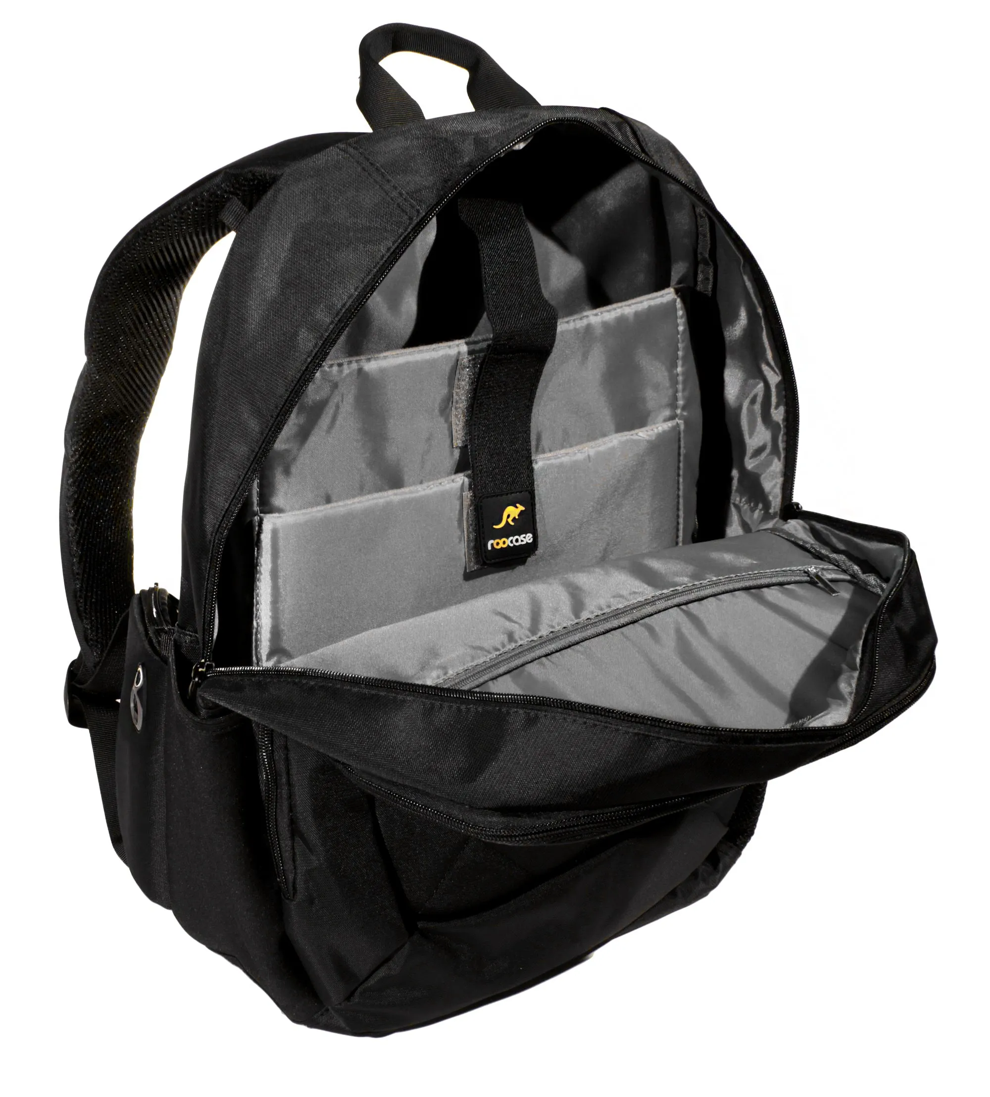 Roocase Deluxe Backpack for 15.6-inch Macbook / Laptop - Black