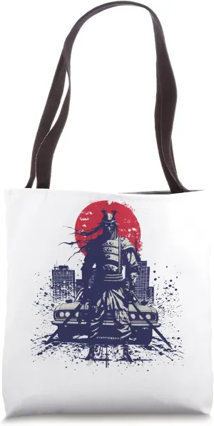 Samurai Auto Sports Graphic Tees Men's Father's Day Gift Tote Bag
