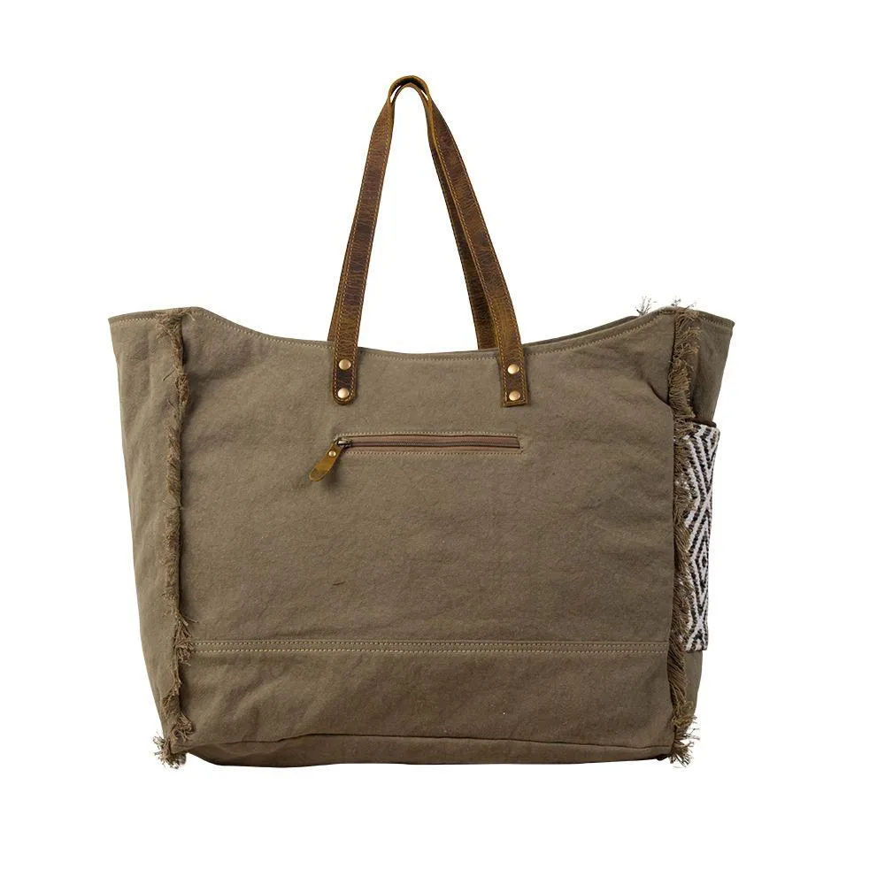 Sand Weaver Weekender Tote Bag