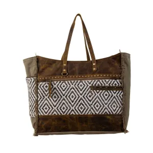 Sand Weaver Weekender Tote Bag