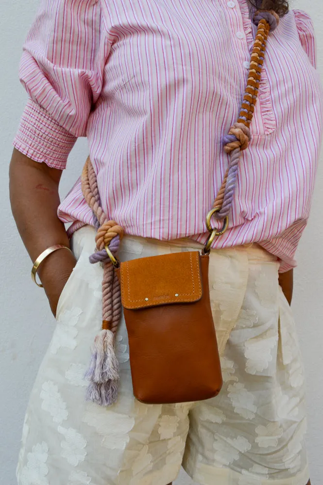 Sessn Evalio Leather Mobile Phone Holder