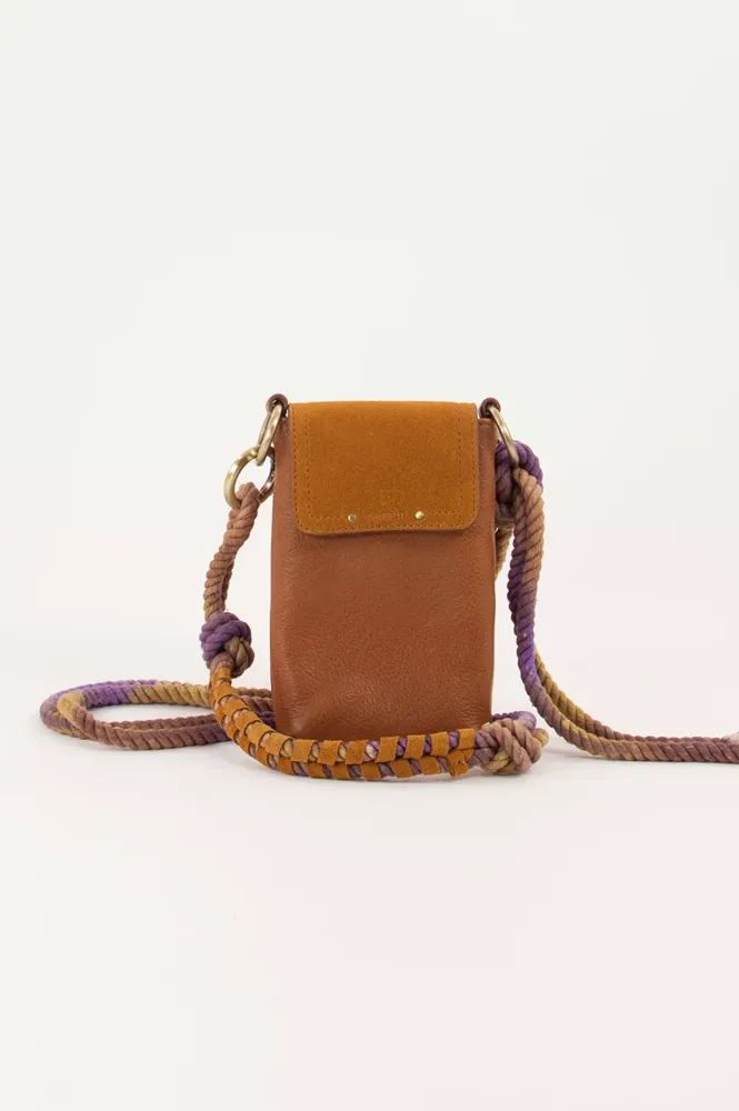 Sessn Evalio Leather Mobile Phone Holder