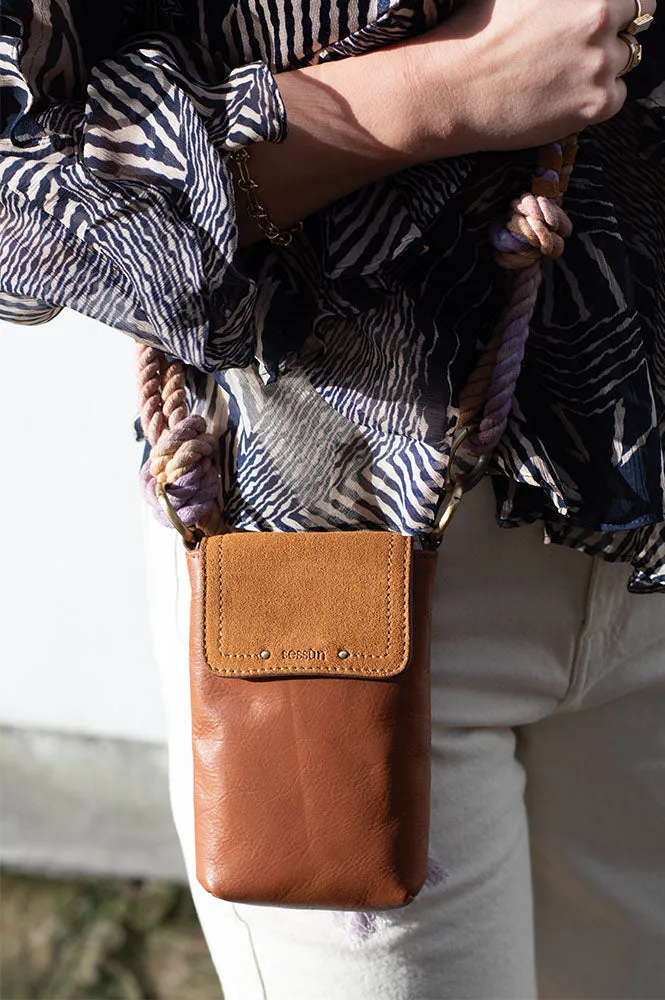 Sessn Evalio Leather Mobile Phone Holder