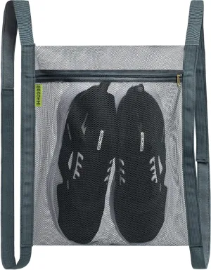 Shoe Dryer Bag, Sneaker Dry Net for Dryer, HoneyComber Mesh Bags with Zipper and Strap for Shoes, Laundry Reused Bag Tool, 15.7x13.8 Inches (1Pc Grey)