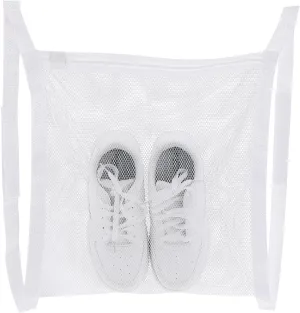 Shoe Washing Machine Bag Laundry Shoe Bag Mesh Laundry Bag Sneaker Dry Bag with Strap And Zipper Sneaker Laundry Dryer Bag for Clothing Shoes Reusable Bag Tool Laundry Accessories 16.3 x15.9 Inch