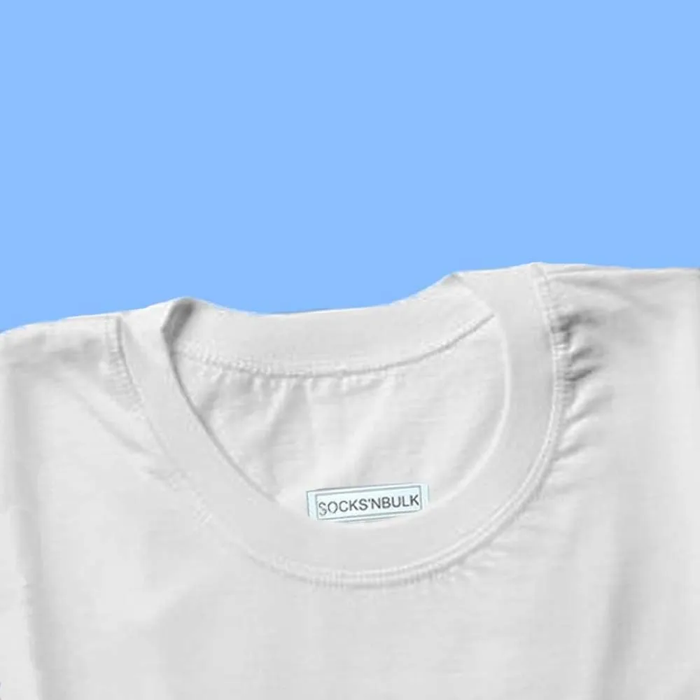 SOCKS'NBULK Men's Cotton Crew Neck Regular T-Shirts Bulk Short Sleeve Lightweight Tees Mix Colors
