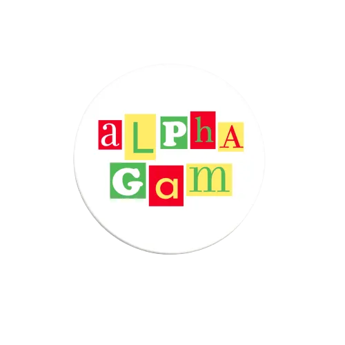 Sorority Collage Button