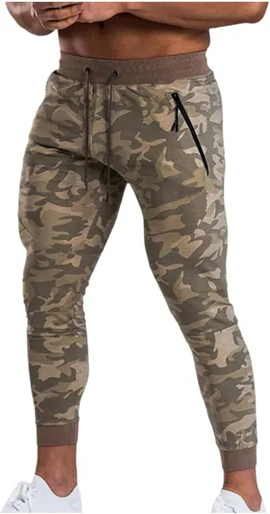 Sports Men's Tights Pants Stretchy Yoga Pants Slim Fit Sport Pant Drawstring Workout Trousers Soft Running Pants