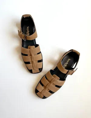 The Blues Tan Fisherman Sandals