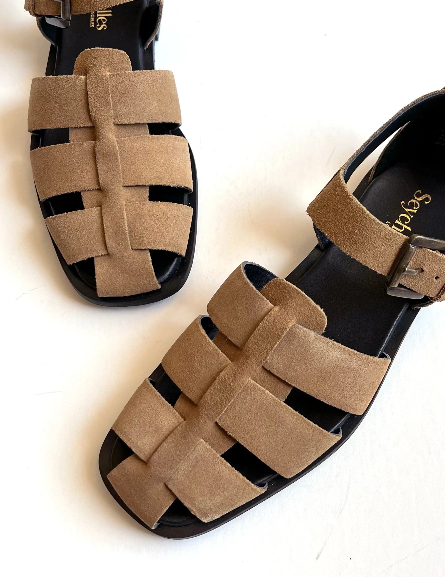 The Blues Tan Fisherman Sandals
