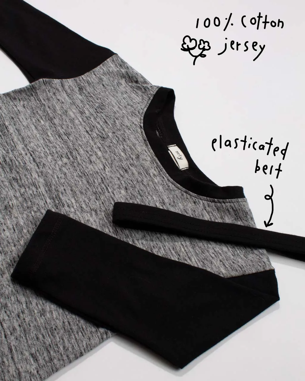 the two-way dress - black