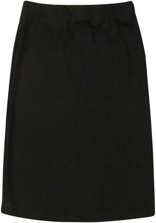 Todder Kids Baby Girls Skirts Summer Slim Pencil Skirts Solid Fashion Knitted Skirt Party Skirt Princess Dress 1-5Y