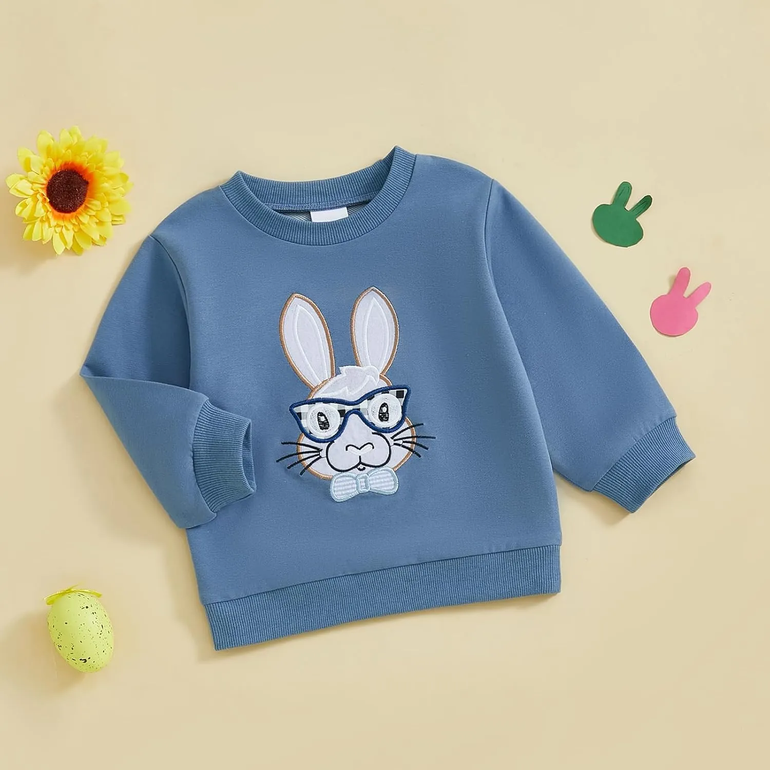 Toddler Valentines Outfits Baby Girl Clothes Love Embroidery Long Sleeve Crewneck Sweatshirts Pullovers