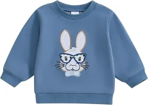 Toddler Valentines Outfits Baby Girl Clothes Love Embroidery Long Sleeve Crewneck Sweatshirts Pullovers