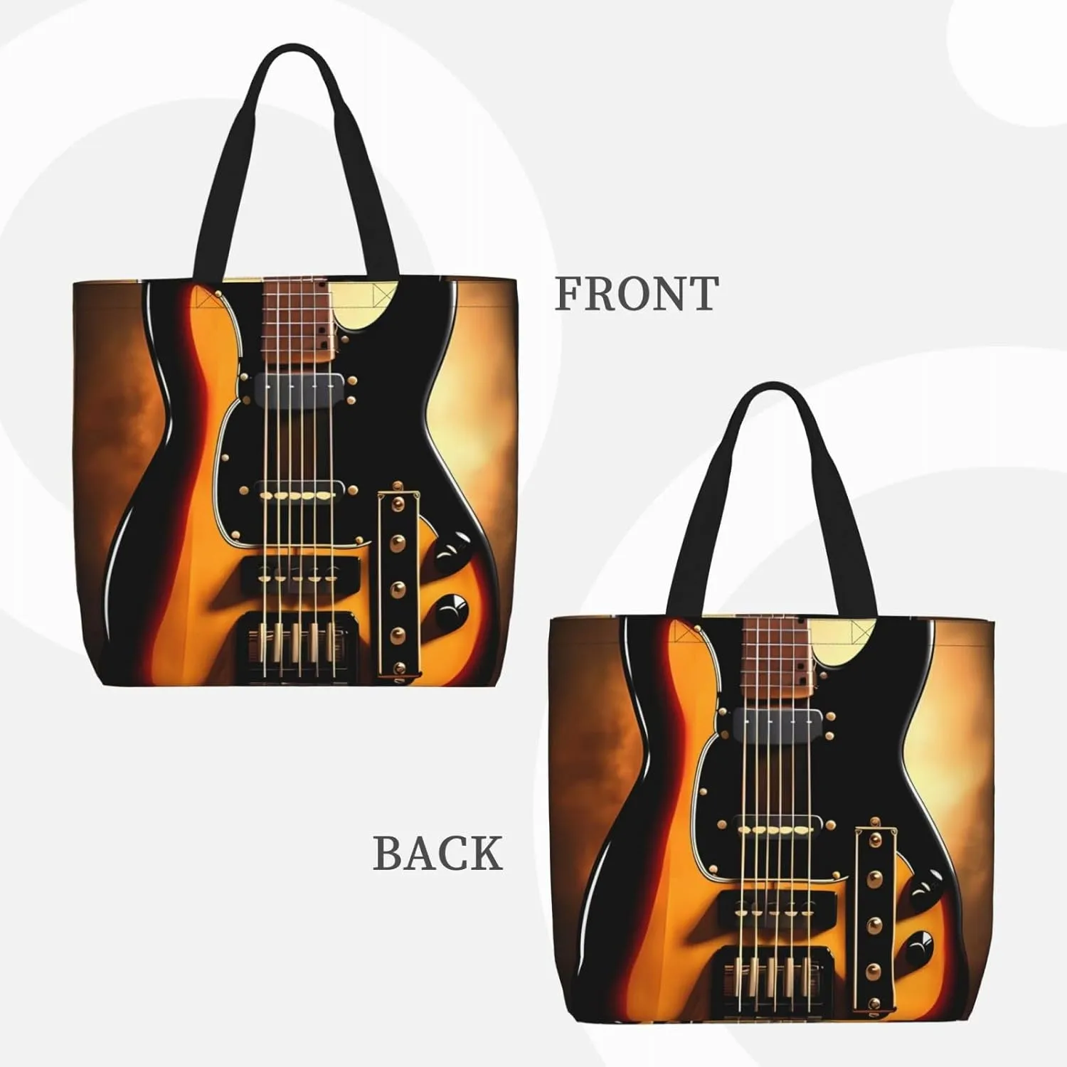 Tote Bag for Women Reusable Grocery Bags Labrador Tote Bag with Inner Pocket Travel Tote for Shopping