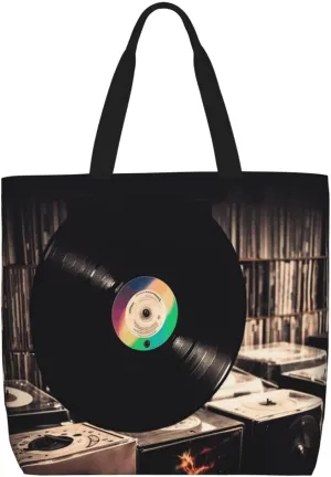 Tote Bag for Women Reusable Grocery Bags White Peacock Tote Bag with Inner Pocket Travel Tote for Shopping