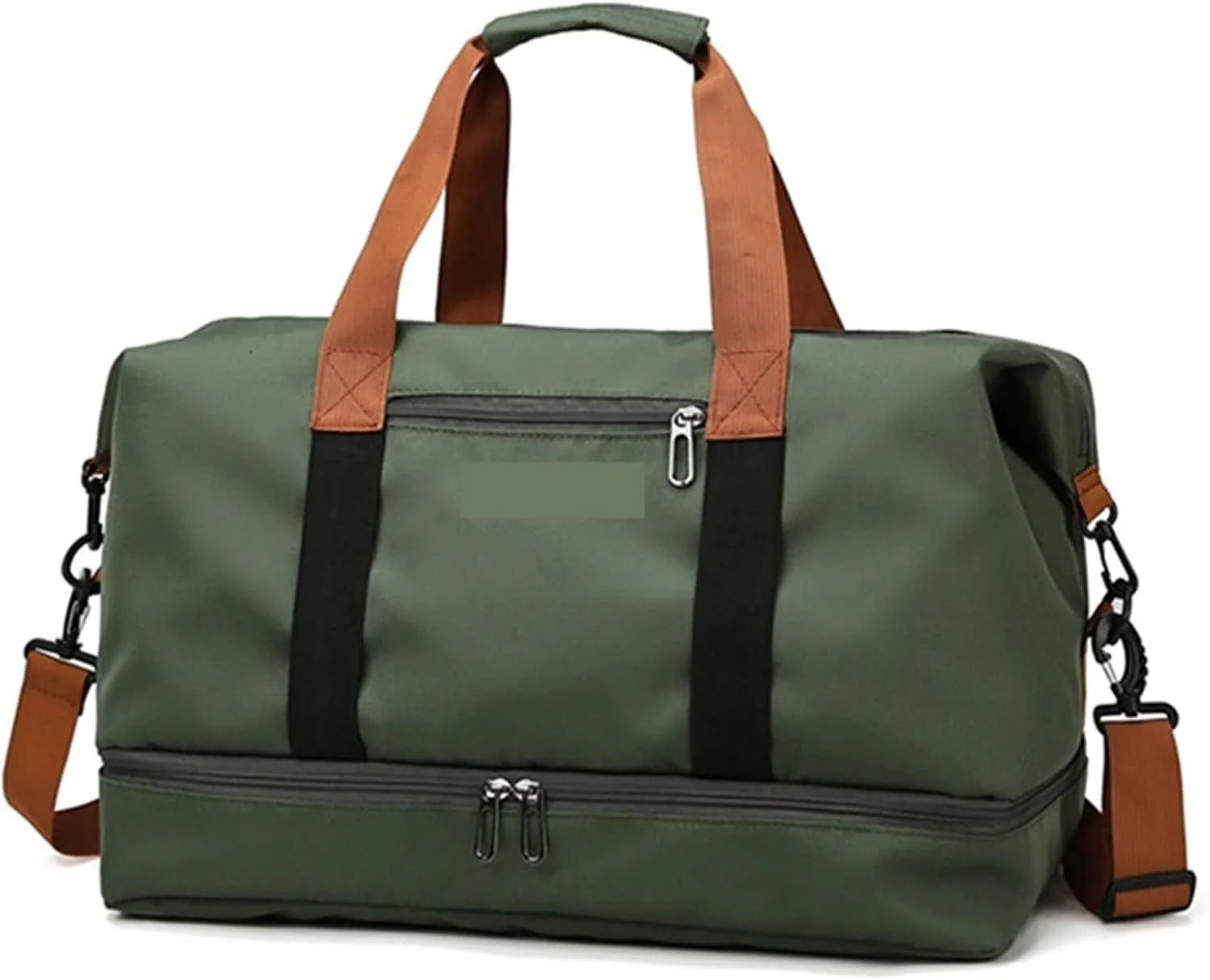 Tote Bag Weekender Bag Nylon Travel Bag Men's Duffel Bag Waterproof Carry-On Luggage Travel Tote Bag (Greem)