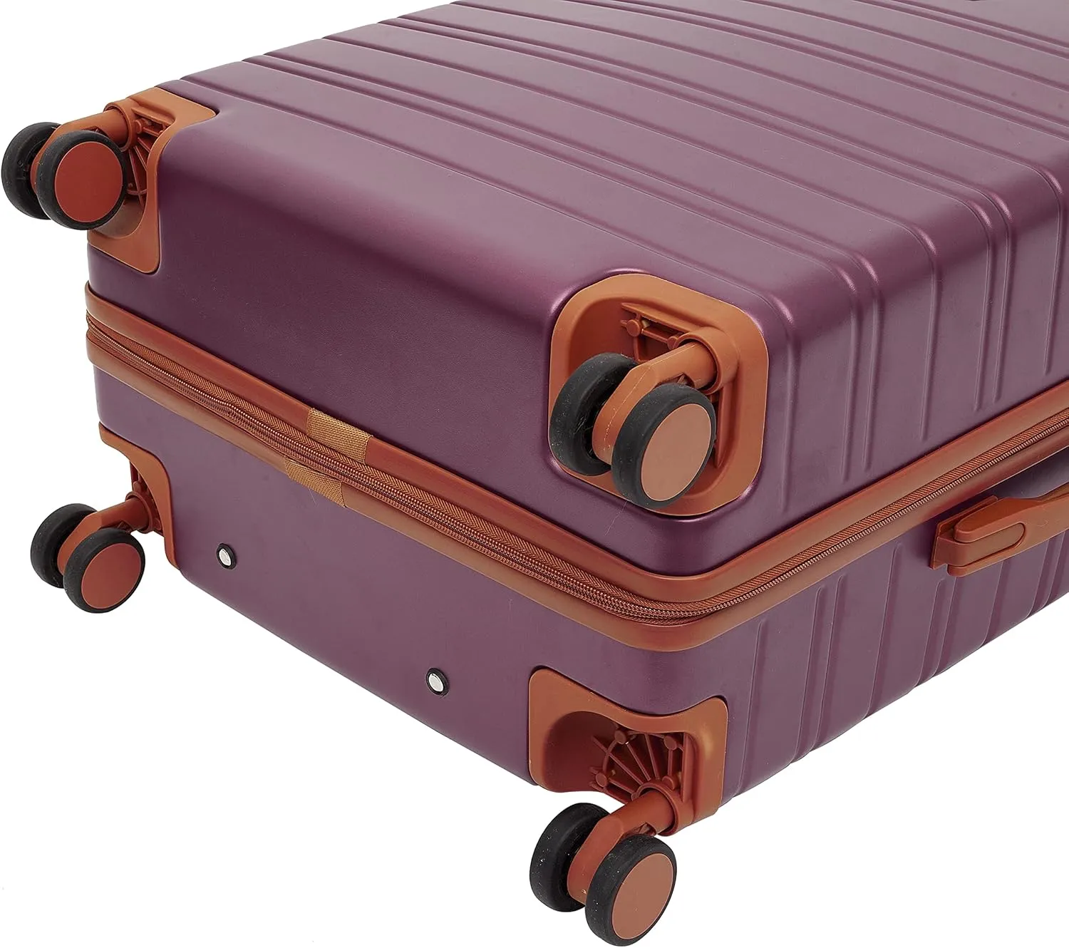 Travelers Club 2PC Navigate Luggage Set, Burgundy, 20" Carry-On