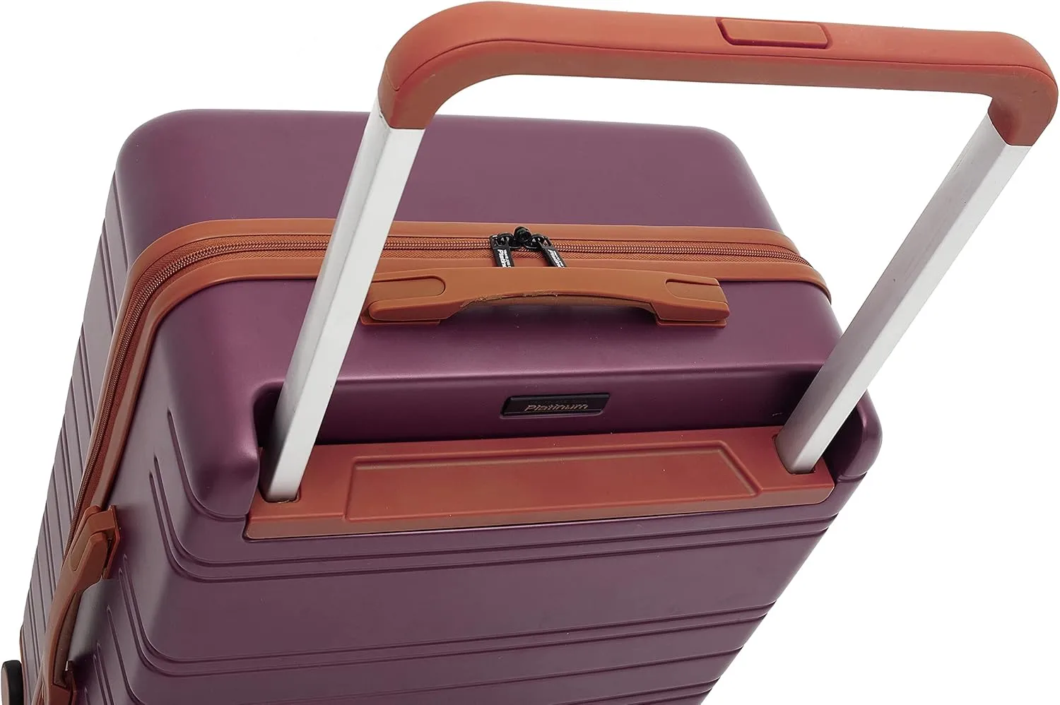 Travelers Club 2PC Navigate Luggage Set, Burgundy, 20" Carry-On