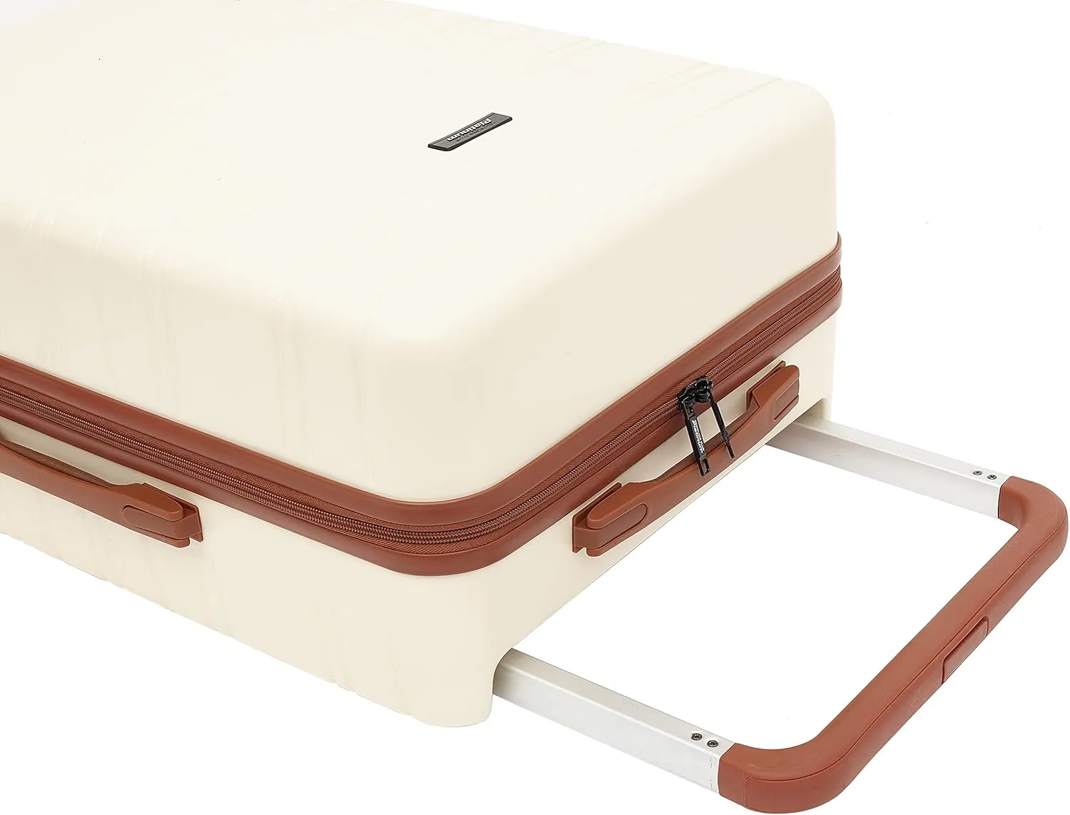 Travelers Club 2PC Navigate Luggage Set, Ivory, 20" Carry-On