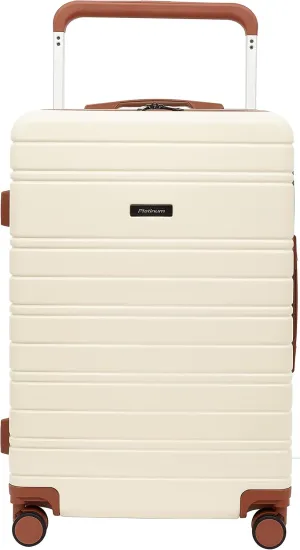 Travelers Club 2PC Navigate Luggage Set, Ivory, 20" Carry-On