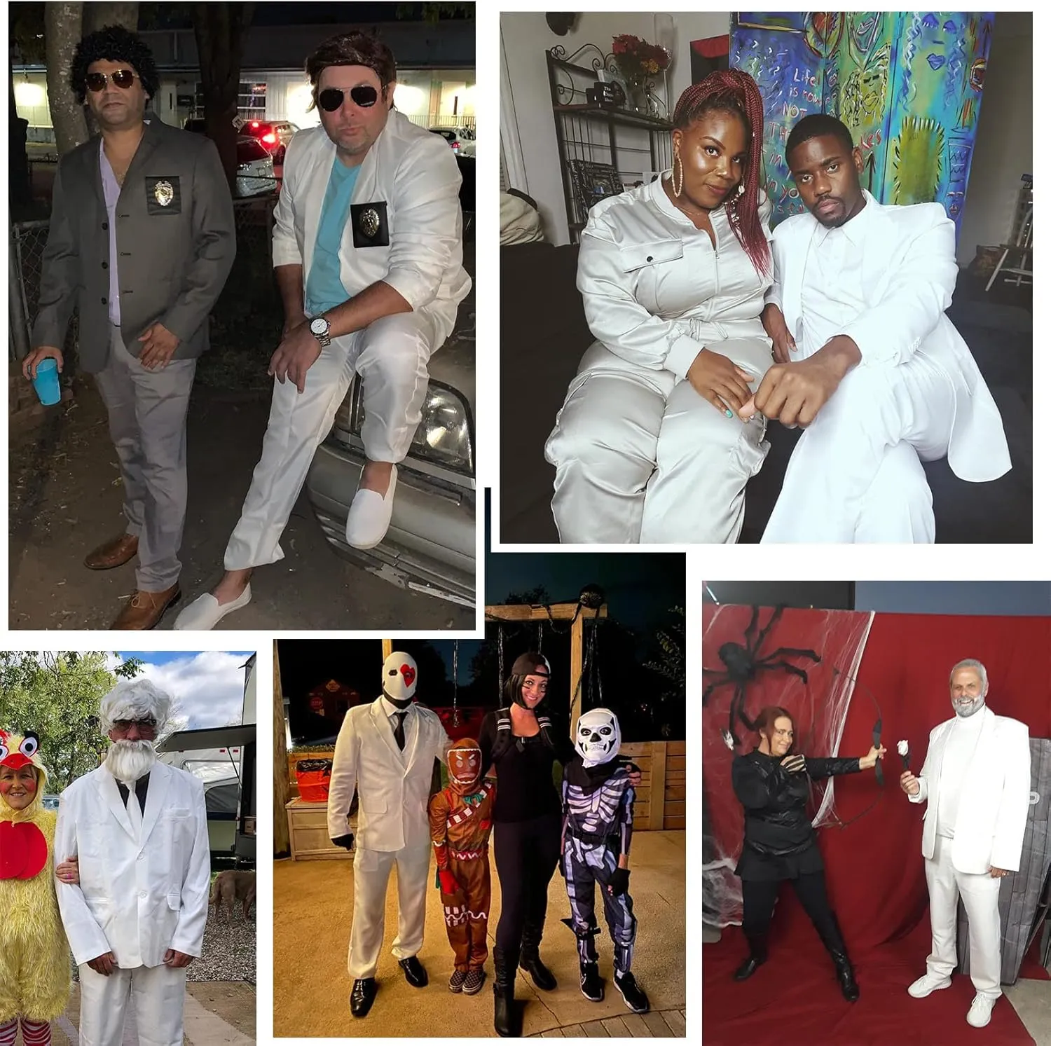 U LOOK UGLY TODAY Men's Party Suit Solid Color Prom Suit for Themed Party Events Clubbing Jacket with Tie Pants