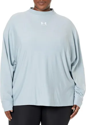 Under Armour Womens' Rival Terry Oversized Crew