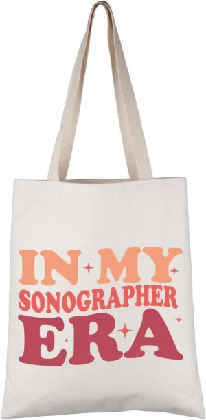 VAMSII Sonographer Makeup Bag - Sonography Tech Graduation Gift Tote