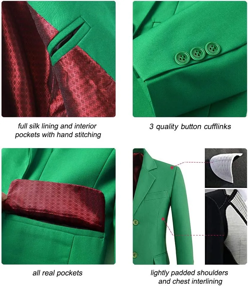 Visaccy Boys Formal Blazer School Jacket