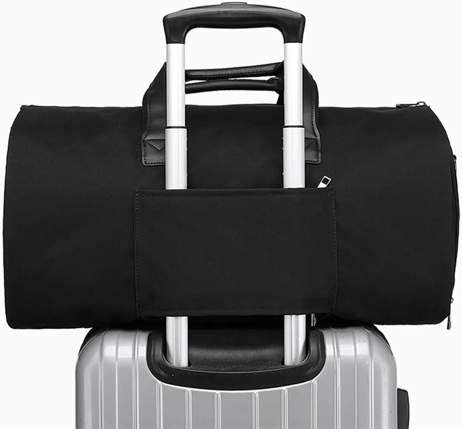 Weekender Travel Bag Convertible Garment Bag with Shoulder Strap,Suit Travel Bag Carry On Garment Duffel Bag Sport Gym Bag(A)