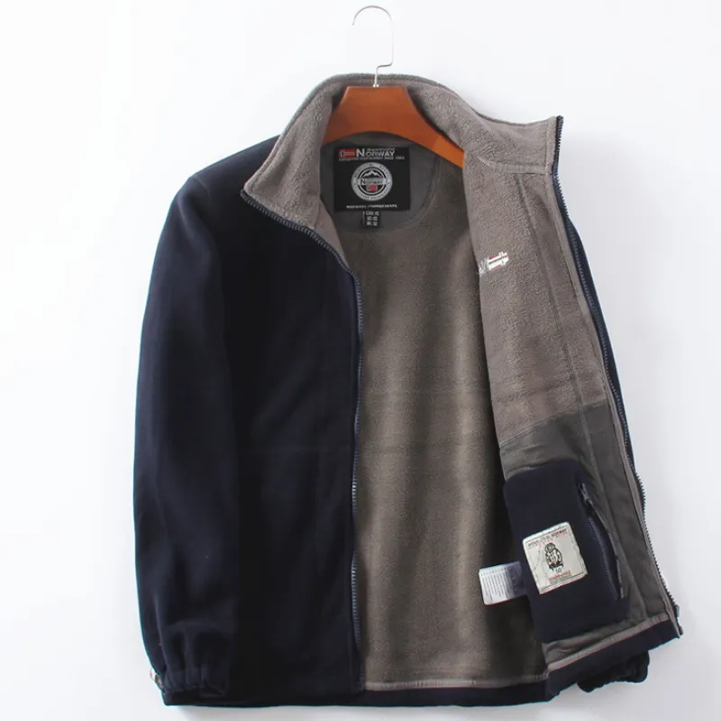West Louis Winter Fleece And Sherpa Thick Jacket